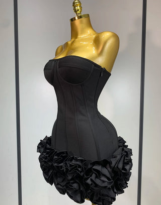 Black Mini Skirt Dress