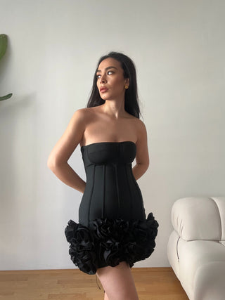 Mini Dress Floral Skirt