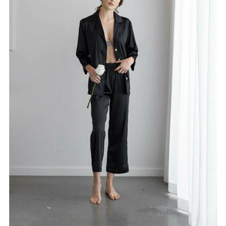 LAYLA | Satin Pyjama Set - Cielie