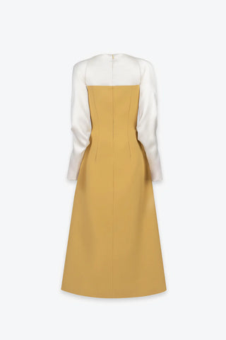 RIELLE - OFF SHOULDER MAXI DRESS - Cielie, Wedding guest dress maxi green