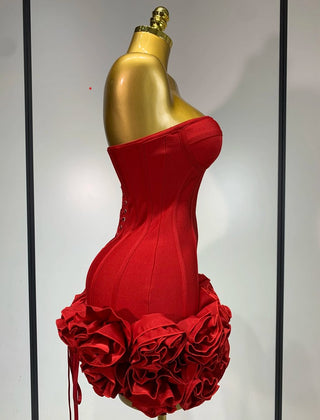 Red Rose Dress