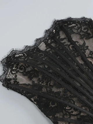 Irina | Lace Corset Mini Dress - Cielie