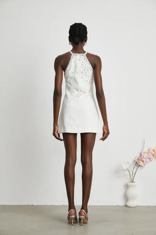Alemai | White Mini Neckholder - Cielie