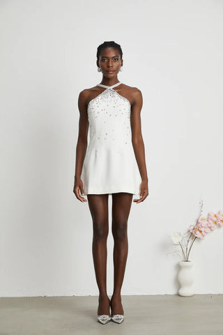 Alemai | White Mini Neckholder - Cielie