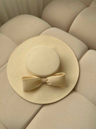 Bridal Hat, Ivory Fedora Hat Cielie Vienna