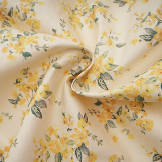 'Imani'  Buttercup Vintage Floral Print Pleated Cotton Mini Dress Houseofcb dupe similar brand - mini tulled skirt corset vintage floral dress cottage - Cielie Vienna