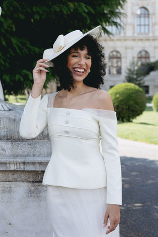 Lamiyah | Bow Fedora Hat - Cielie
