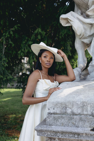 Lamiyah | Bow Fedora Hat - Cielie