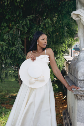 Lamiyah | Bow Fedora Hat - Cielie