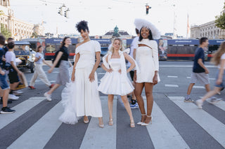 SEZAN | White Two Piece Pant Suit - Cielie