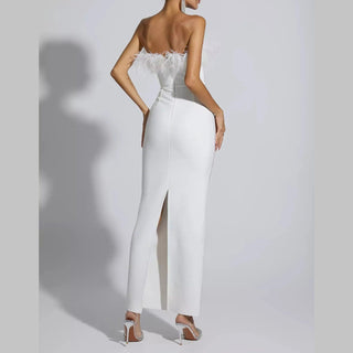 White feather dress - Cielie