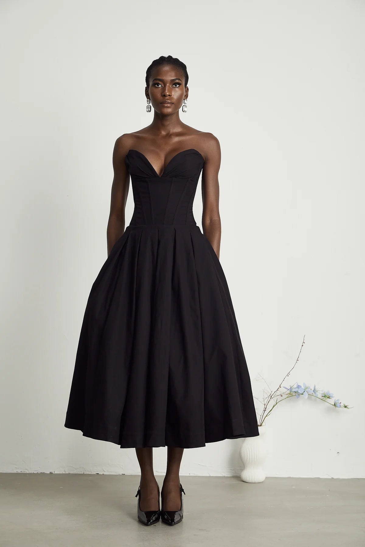 Serani | Strapless Midi Dress Cielie Serani | Strapless Midi Dress Cielie