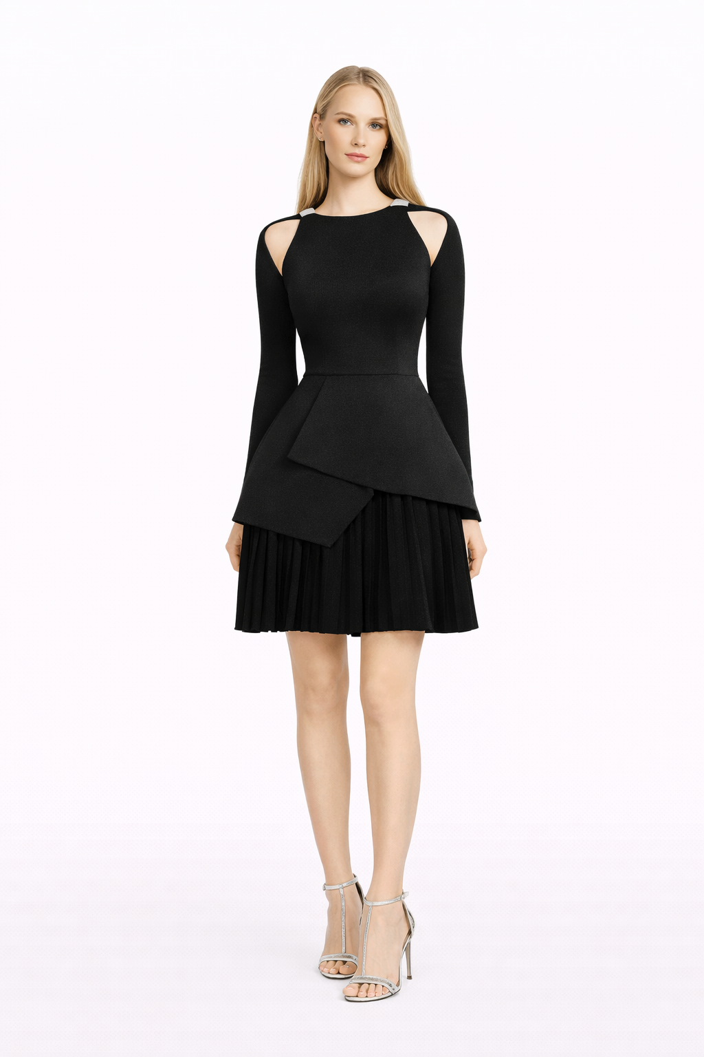 callie mini dress Black Backless Mini Dress – Elegant A-Line Velvet Cocktail Dress L