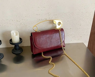 Reya | Golden Pin Bag