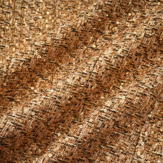 Close-up of a textured brown surface with a diamond pattern