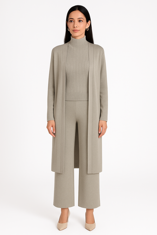 Knit Set Grey