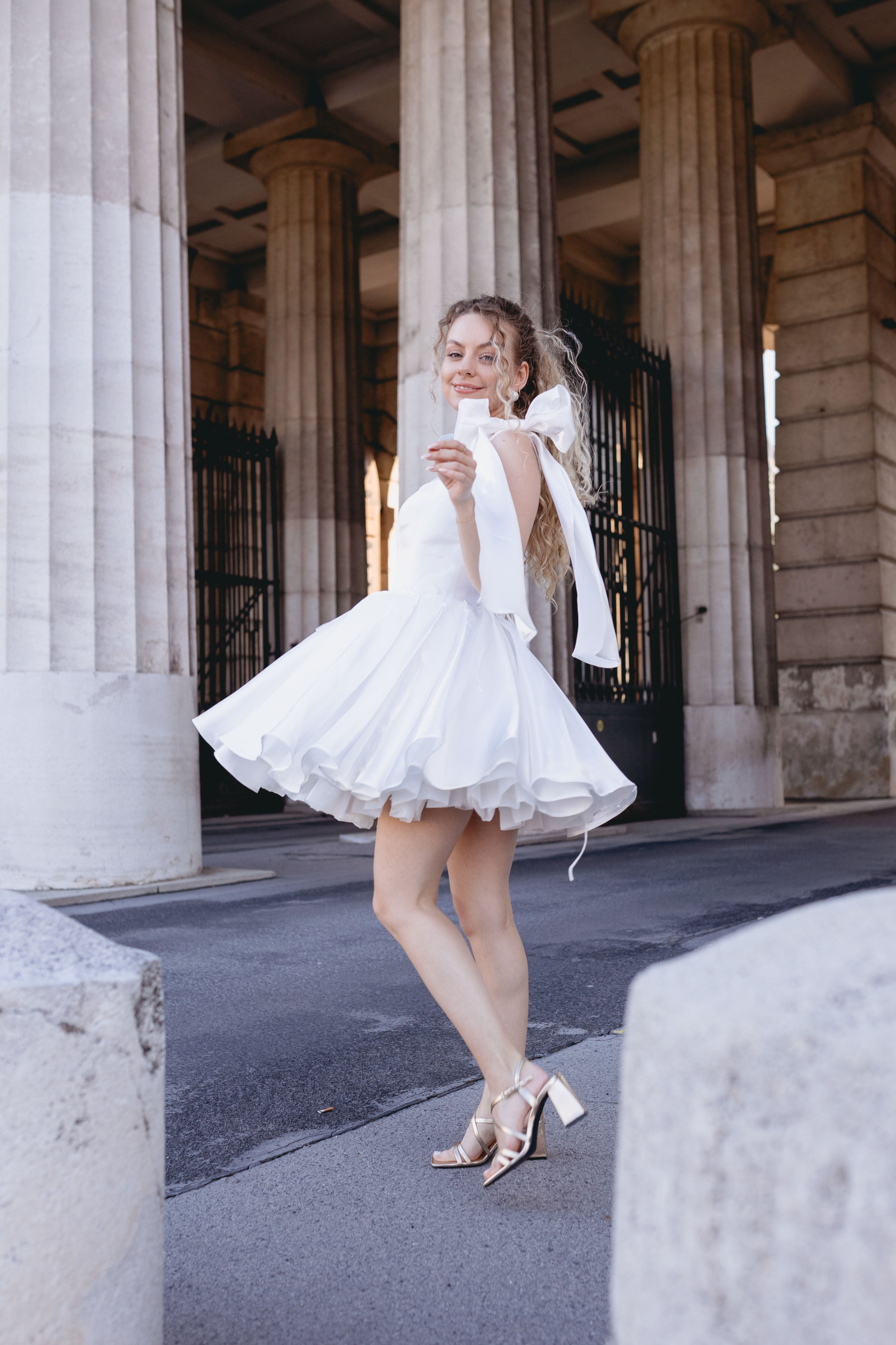 Short White Dress With Bows Yasmina Black & White Bow Skater Mini Dress Club L London Short White Dress With Bows Yasmina Black & White Bow Skater Mini Dress Club L London