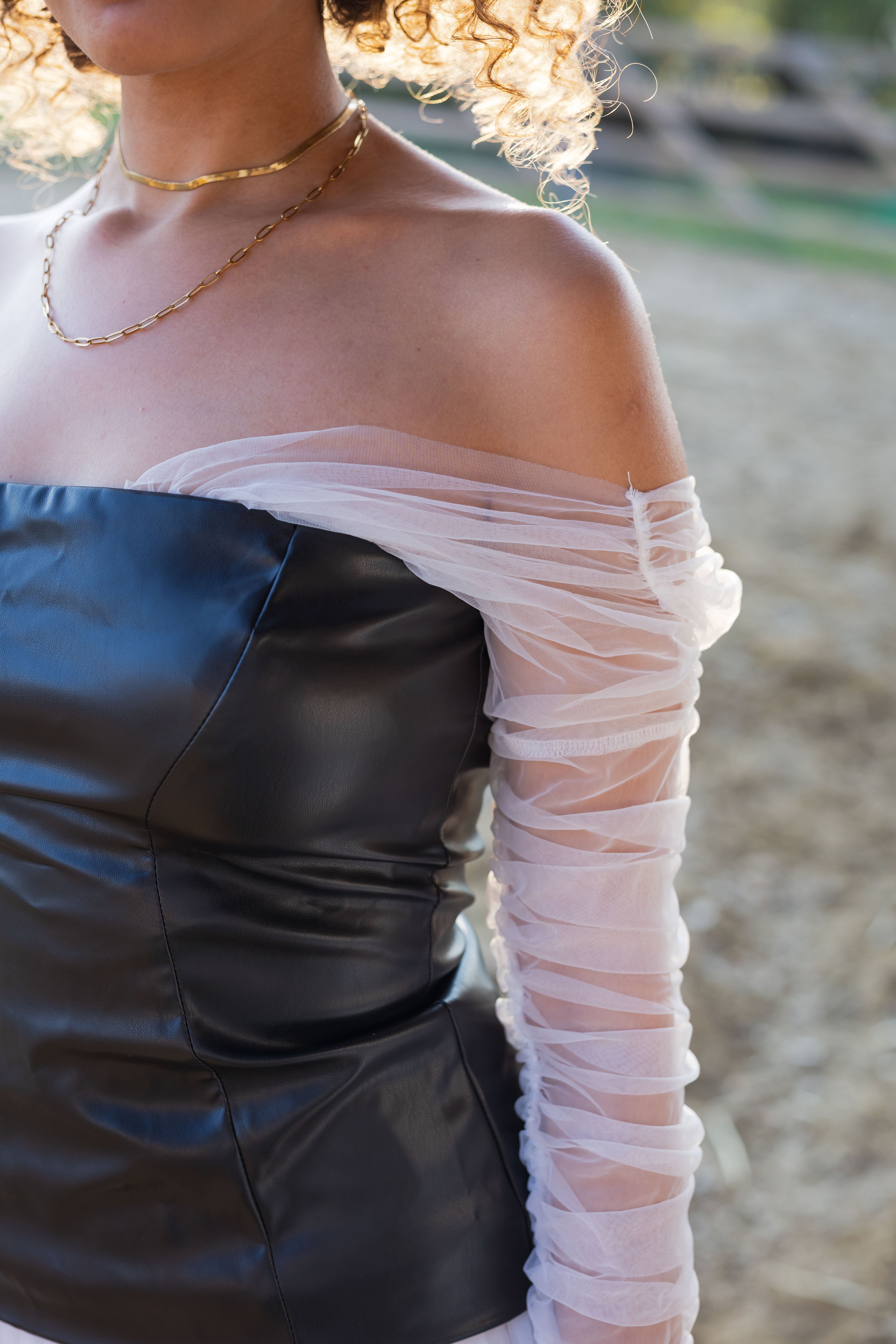 Off Shoulder Tulle Dress | Women's Tulle Dress | CILIE S Off Shoulder Tulle Dress | Women's Tulle Dress | CILIE S