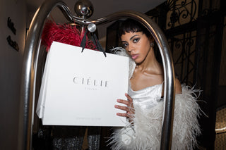 Kelly | Ostrich Feather Jacket White - CUSTOM MADE